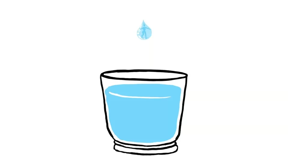 Body systems losing water through sweat, urine, and breathing