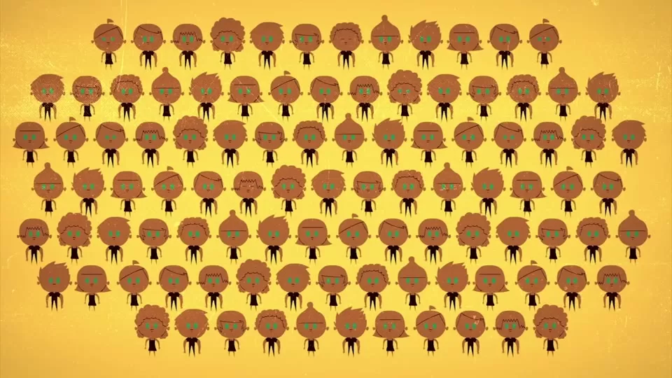 Two-prisoner version of the green-eyed logic puzzle showing mutual deduction