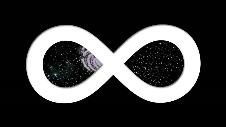 An abstract depiction of parallel universes and branching possibilities