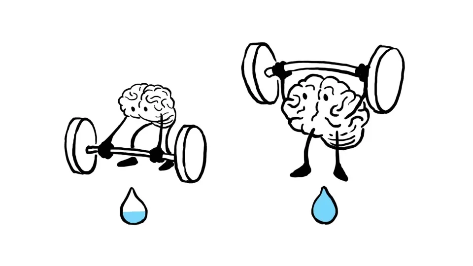 Diagram of over-hydration and the body’s fluid imbalance