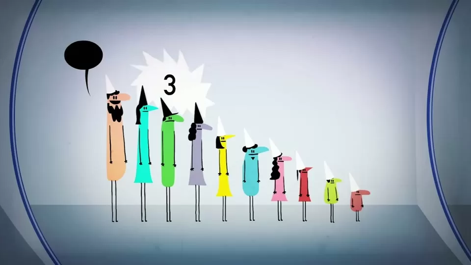 Prisoners beginning to solve the hat colors one by one