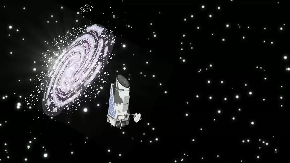A lonely-looking night sky representing the search for alien life